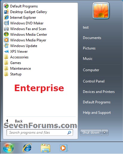 Start Menu All Programs in Windows 7 - Restore Default Shortcuts-enterprise_start_menu.jpg