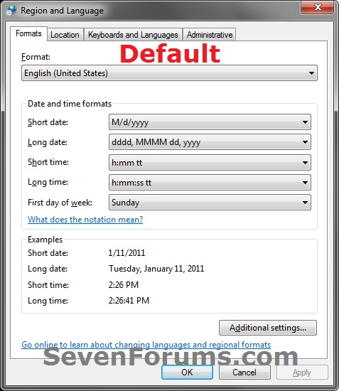 Region and Language &quot;Formats&quot; Tab - Add or Remove-default.jpg
