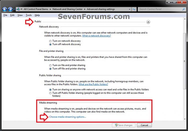 Media Streaming Using Windows Media Player - Turn On or Off-network_off-1b.jpg