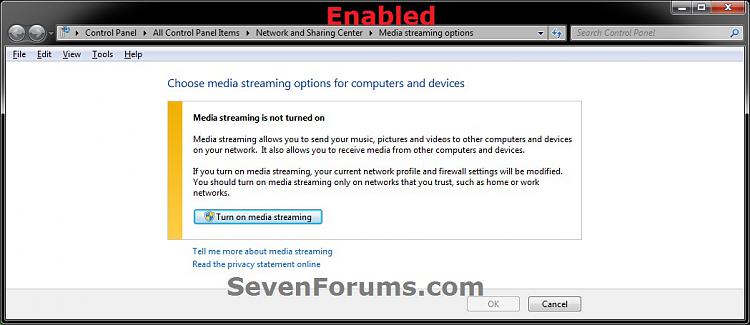 Media Sharing Using Windows Media Player - Enable or Disable-enabled.jpg