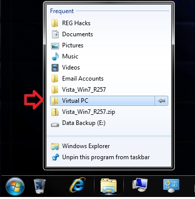 Libraries Folder - Add or Remove from Navigation Pane-jump_list_folder.jpg