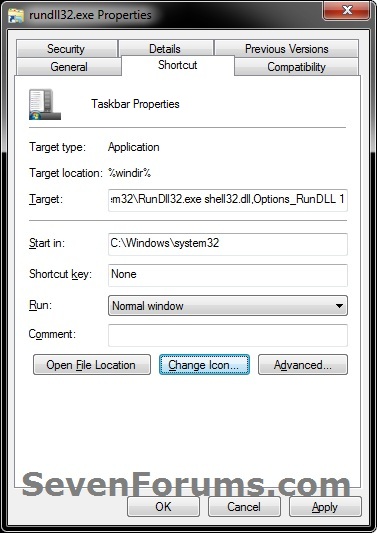 Taskbar Properties Shortcut - Create-step5.jpg