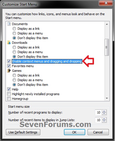 Start Menu Context Menus and Dragging and Dropping - Disable or Enable-step1.jpg