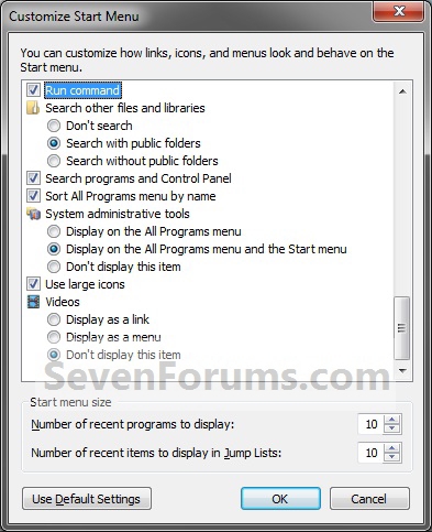 Run Command - Add or Remove from Start Menu-customize_start_menu.jpg