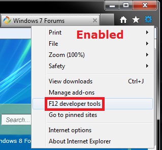 Internet Explorer F12 Developer Tools - Enable or Disable-gear_enabled.jpg
