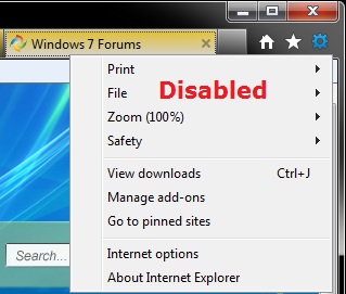 Internet Explorer F12 Developer Tools - Enable or Disable-gear_disabled.jpg