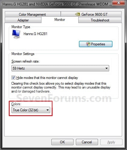 Color Bit Depth Display Settings Windows 10 Forums