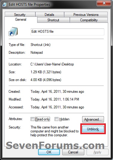 HOSTS File - Create a &quot;Edit HOSTS file&quot; Shortcut-unblock.jpg