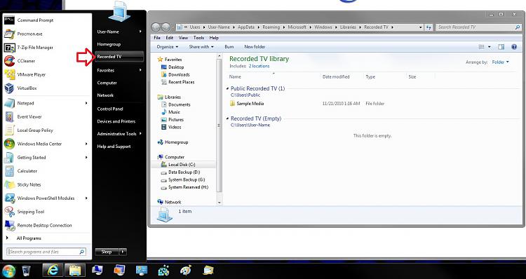 Start Menu User Folder Buttons - Open to Users Instead of Libraries-recorded-tv.jpg