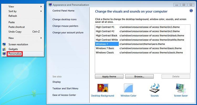 Desktop Background Wallpaper - Change in Windows 7 Starter Windows 10 Forums Desktop Background Wallpaper - Change in Windows 7 Starter Windows 10 Forums