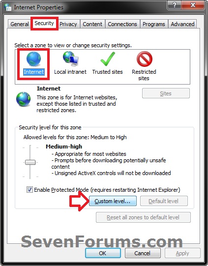 Internet Explorer - Cross-site Scripting (XSS) Filter - Turn On or Off-step1.jpg