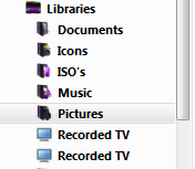 Start Menu User Folder Buttons - Open to Users Instead of Libraries-capture.png