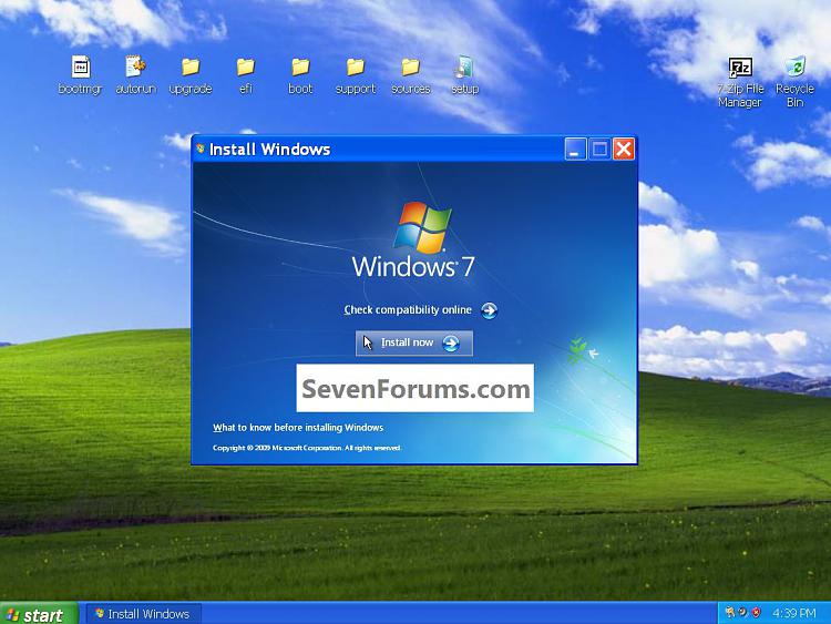 Clean Install Windows 7 from the Windows XP Desktop-install.jpg
