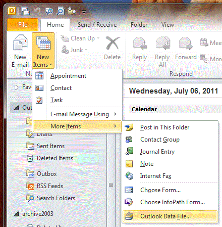Outlook 2010 - Copy Existing PST Folders to New PST-outlook-step2.gif