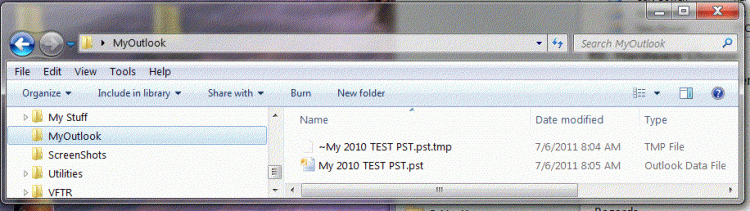 Outlook 2010 - Copy Existing PST Folders to New PST-outlook-newfilecopied.gif
