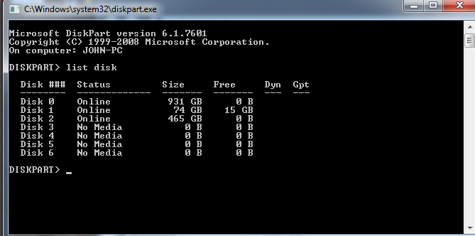 SSD / HDD : Optimize for Windows Reinstallation-capturediskpart2.png