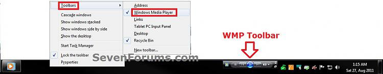 Windows Media Player 12 - Enable Taskbar Toolbar-taskbar.jpg