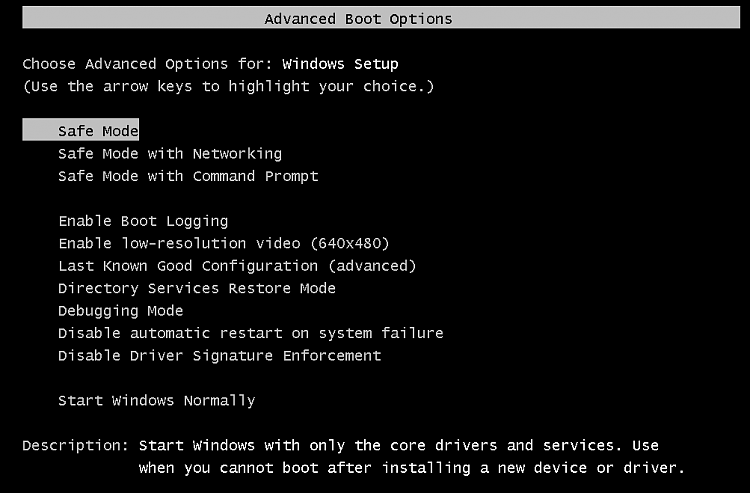 Device Manager - Access During Windows 7 Installation-install-7-step-1a-safe-mode-.png