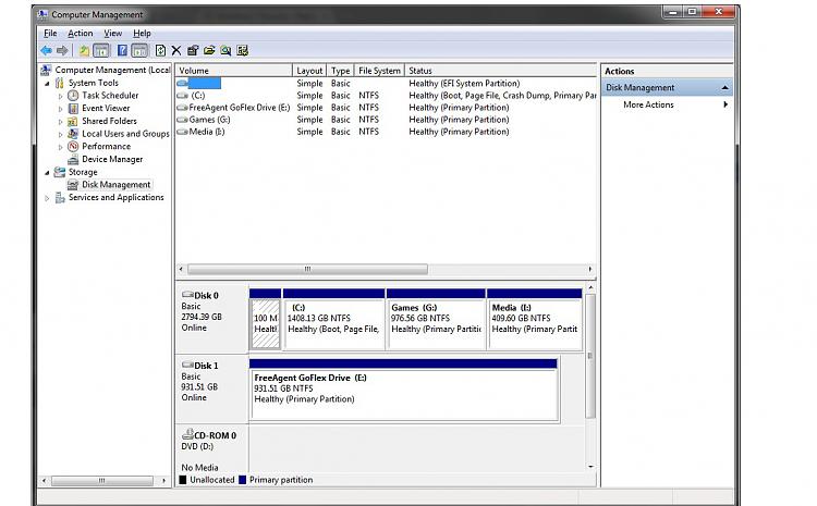 Convert MBR Disk to GPT Disk-newhdd.jpg