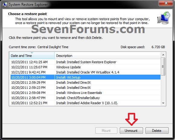 System Restore Points - Manually Extract Files and Folders-unmount-1.jpg