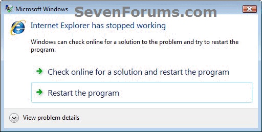 Windows Error Reporting - Disable in Windows-example-1.jpg