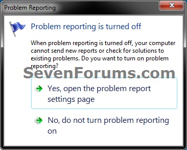 Windows Error Reporting - Disable in Windows-disabled-2.jpg