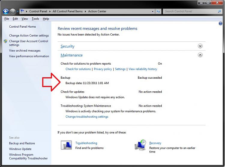 Backup User and System Files - Reset to Default Configuration-action-center.jpg