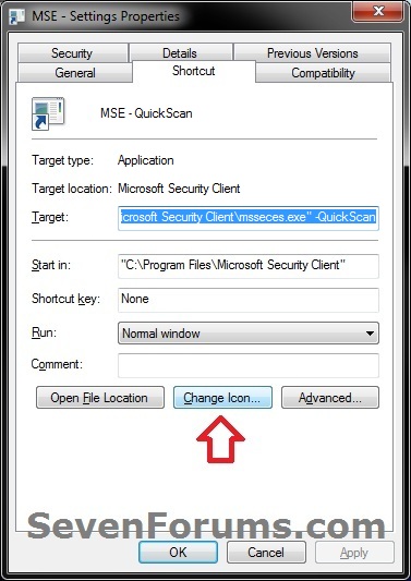 Microsoft Security Essentials - Quick Scan - Create Shortcut-step3e.jpg
