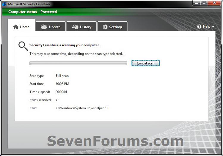 Microsoft Security Essentials - Full Scan - Create Shortcut-fullscan.jpg