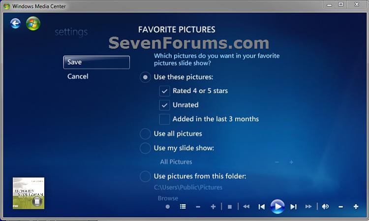 Media Center - Favorite Pictures Slide Show Settings - Create Shortcut-favorite_pictures_settings.jpg