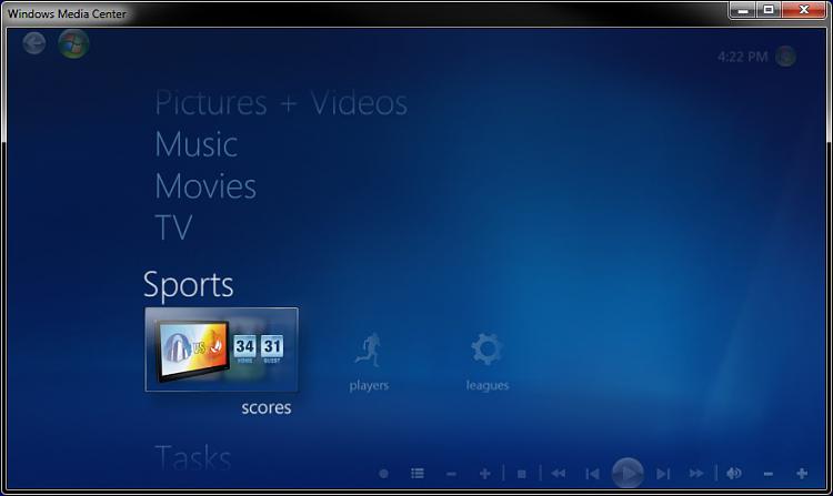 Windows Media Center - Recorded TV - Create Shortcut-sports.jpg