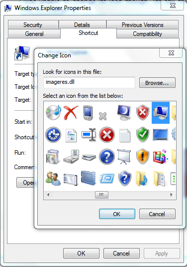 Windows Explorer Taskbar Icon - Change Open To Target-captured.png