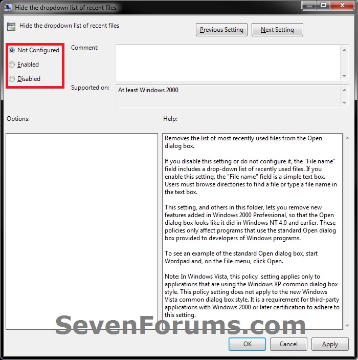 Common Dialog Boxes - Enable or Disable Dropdown List of Recent Files-gpedit-2.jpg