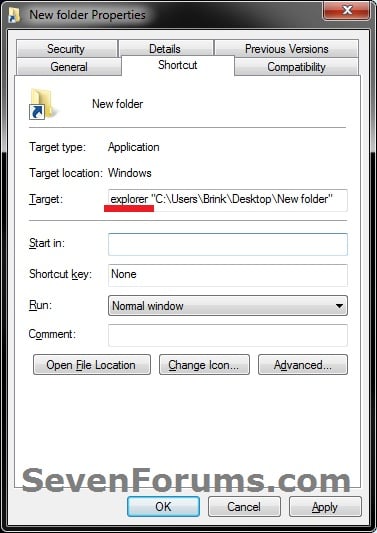 Taskbar - Pin or Unpin a Folder-target1.jpg