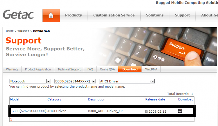 SATA Drivers - Slipstream into Windows XP CD-getac.png