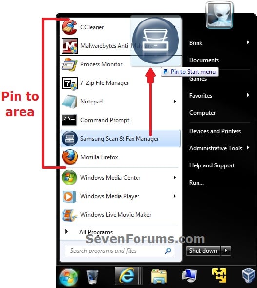 Start Menu Auto Arrange by Name - Enable or Disable-pin-.jpg