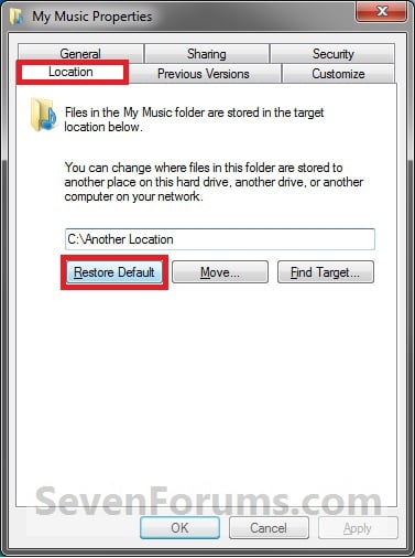 User Folders - Restore Default Location-properties1.jpg