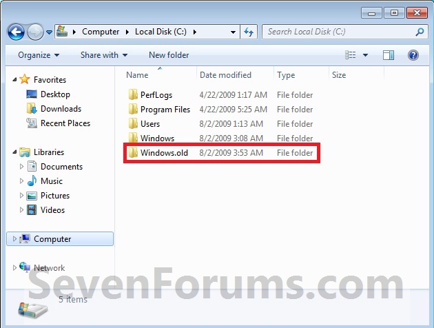Windows.old Folder - Delete-windows7-1.jpg