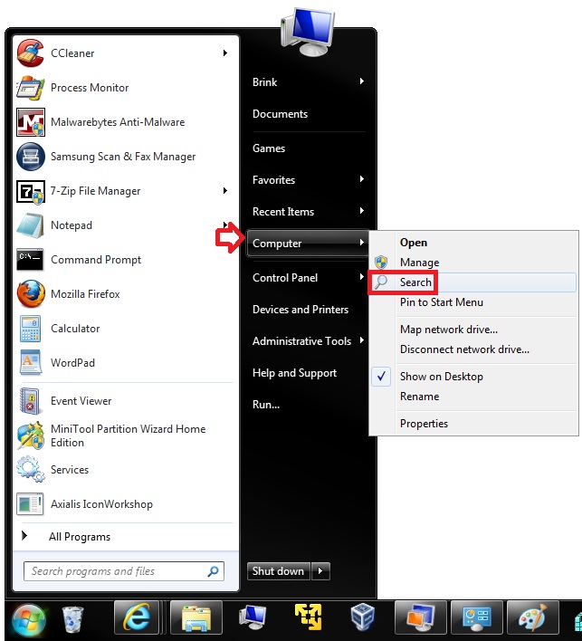 Search - Add  or Remove from &quot;My Computer&quot; Context Menu-start_menu.jpg