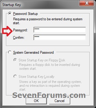 SysKey - Set Startup Password to Lock or Unlock Windows-syskey-2.jpg