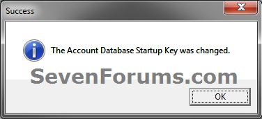 SysKey - Set Startup Password to Lock or Unlock Windows-syskey-4.jpg