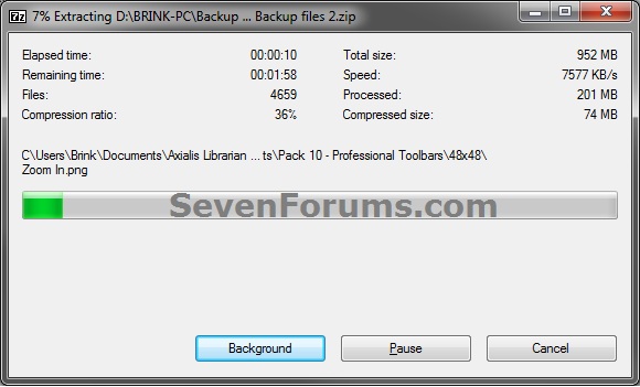Backup - Manually Extract Files from in Vista &amp; Windows 7-7-zip-3.jpg