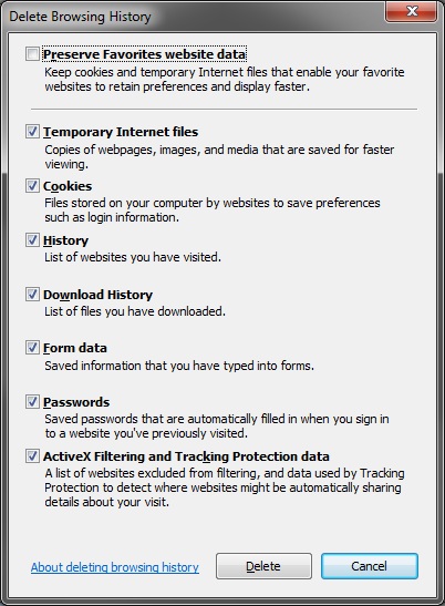 Internet Explorer 9 - Delete Browsing History-delete.jpg