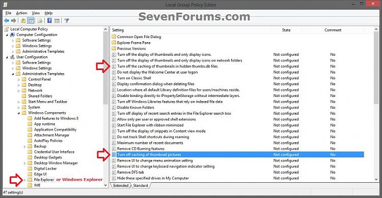 Thumbnail Cache - Enable or Disable-gpedit-1.jpg