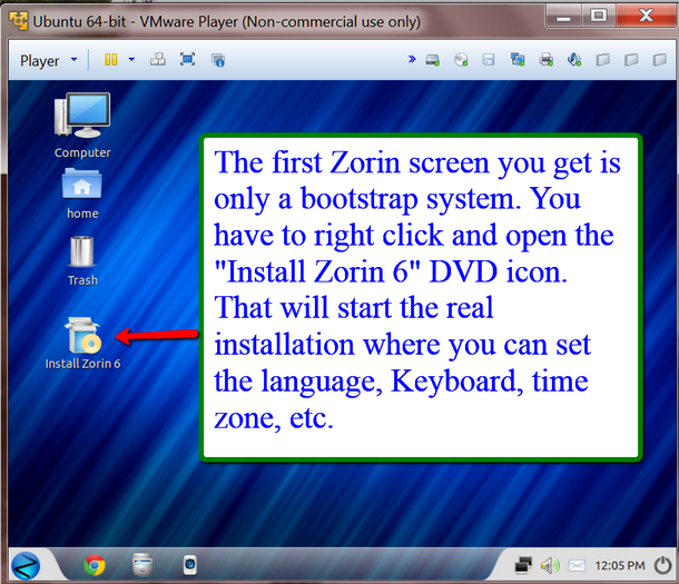 VMware Player - Install and Setup Zorin-7.png