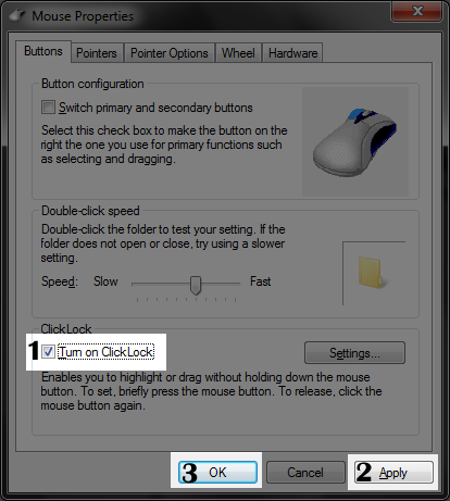 ClickLock - Turn On or Off-clicklock-enable.png