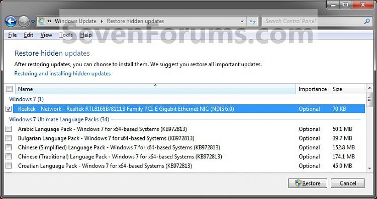 Windows Update - Hide or Restore Hidden Updates-restore2.jpg
