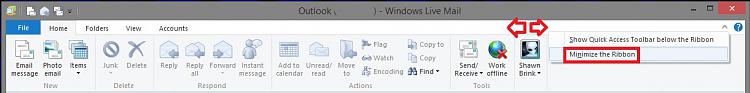 Windows Live Mail Ribbon Toolbar - Hide or Show-tab_bar.jpg