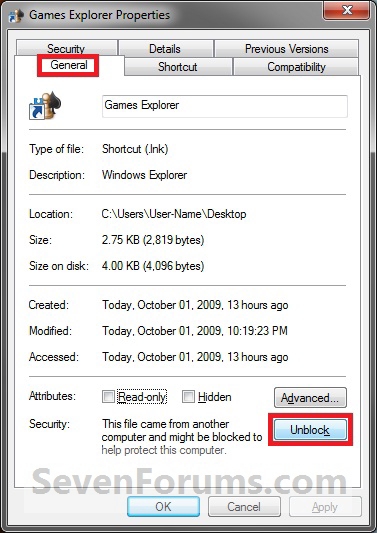 Games Explorer Shortcut - Create-unblock.jpg