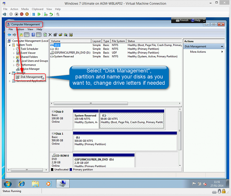 Windows 7 Image - Customize in Audit Mode with Sysprep-disk_management_1.png